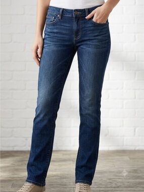 American Eagle Slim Straight Jeans – Size 28x30 | Classic Fit | Dark Wash Blue